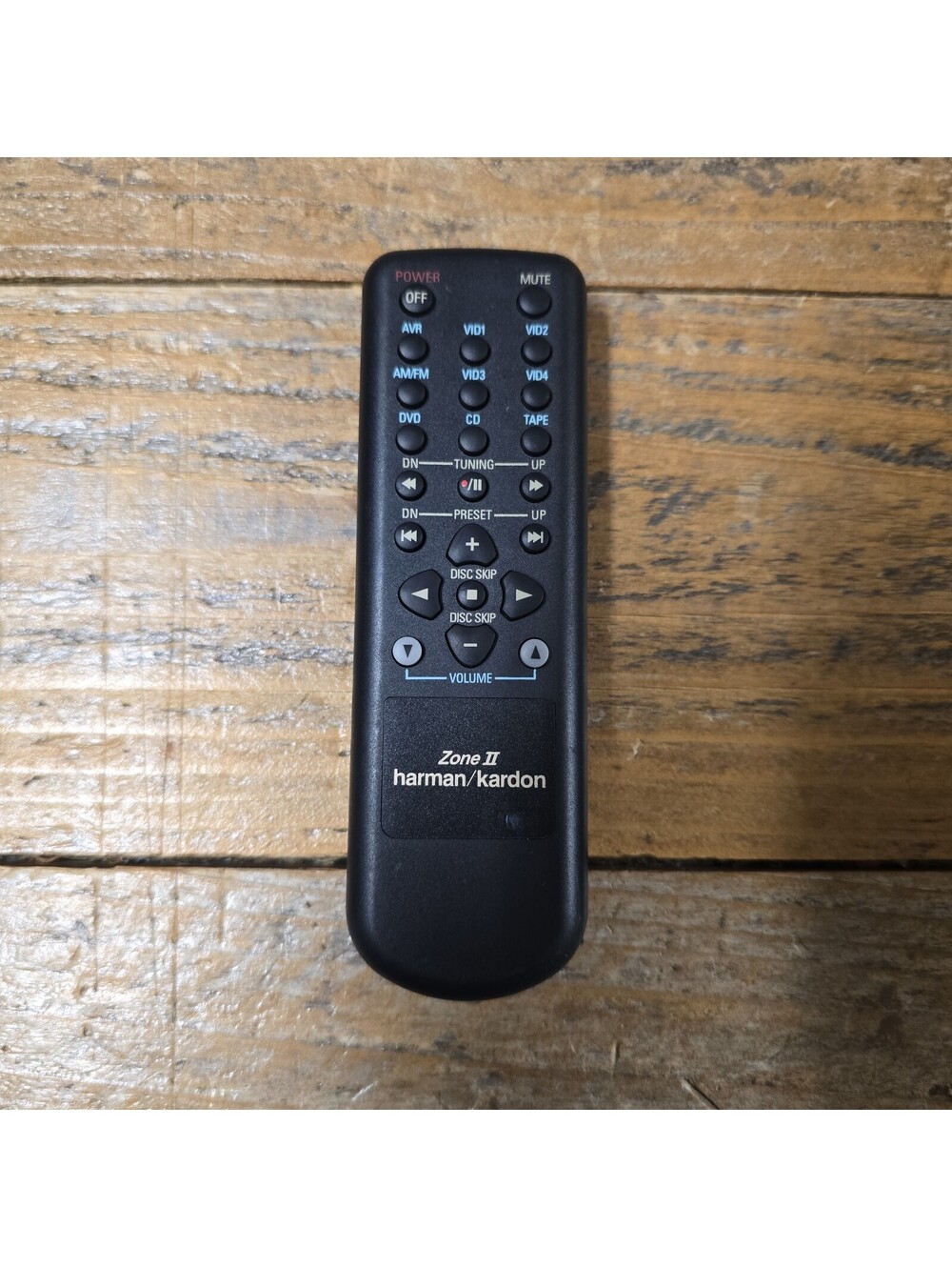 harman/kardon AVR-330 Home Theater Receiver GENUINE Zone II Remote Control